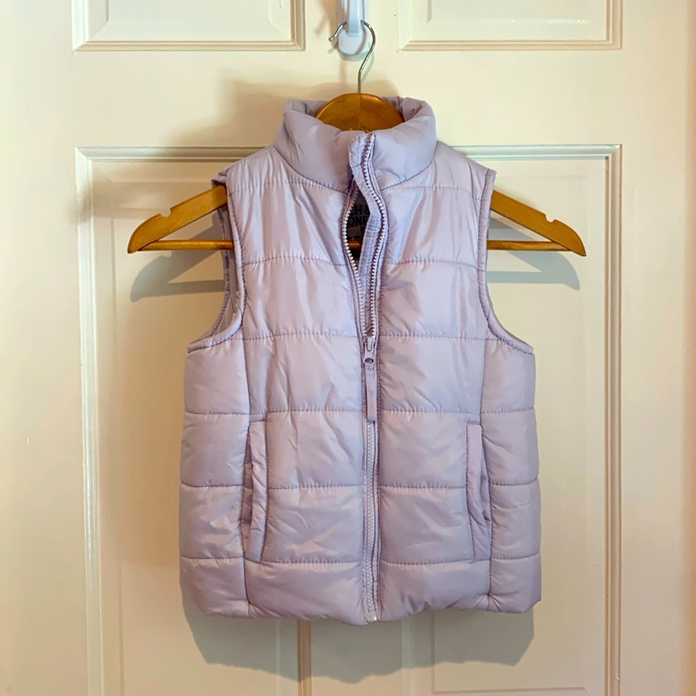 Girls puffer vest size 8